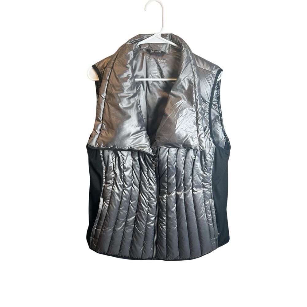 Calvin Klein Performance Metallic Premium Down Puffer Vest Size 2XL